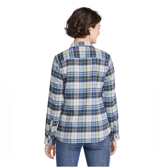 Women's BeanFlex All-Season Flannel Shirt, Long-Sleeve - Picture 2 of 7